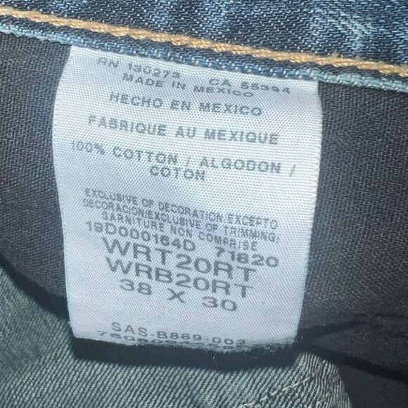 WRANGLER RETRO® RELAXED FIT BOOTCUT JEAN  Men's Size 38 x 30‎ - Picture 9 of 9